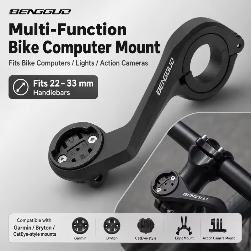 Mountain Biking Lights - Support de fixation pour ordinateur de