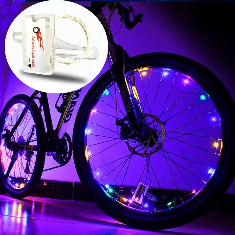 Mountain Biking Lights - Lumières de pneu lumières de roue