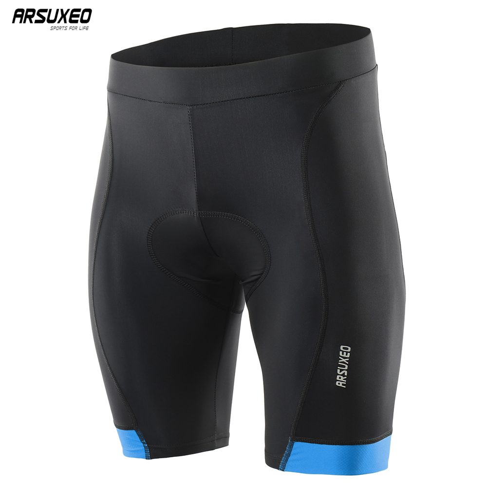 Mountain Biking Pants Women - ARSUXEO-Short de cyclisme rembourré 3D antichoc