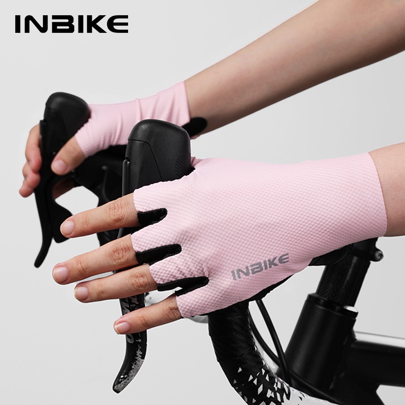 Mountain Biking Gloves Mens - INBIKE-Gants de cyclisme rembourrés en gel