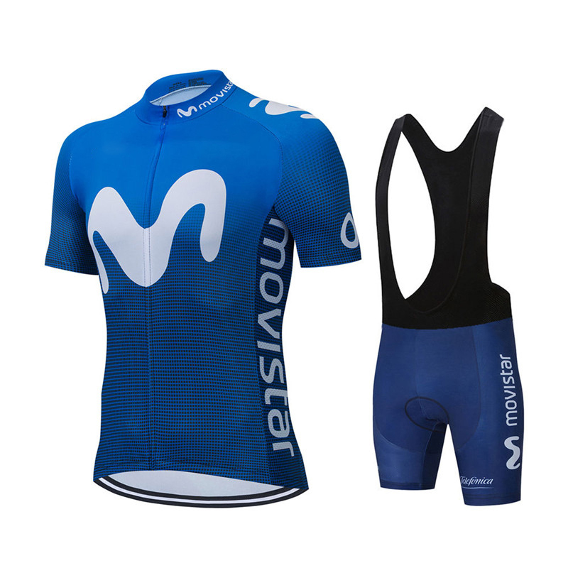 Mountain Biking Wallpaper - Movistar – ensemble de cyclisme pour