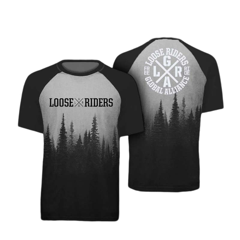 Mountain Biking Shirts - Maillot à Manches Courtes pour Motocross,
