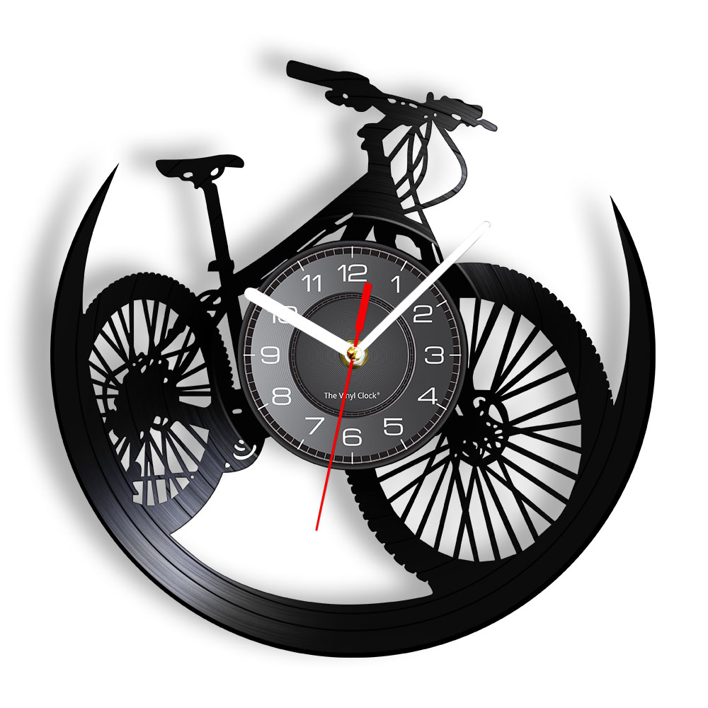 Mountain Biking Events - Horloge murale de vélo de montagne