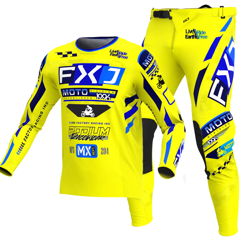 Mountain Biking Wallpaper - FXJ – ensemble d'équipement de motocross
