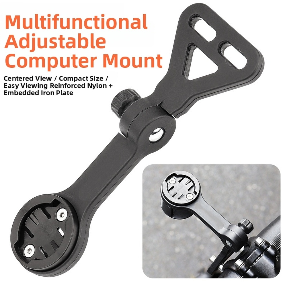Mountain Biking Lights - Support de fixation réglable noir pour