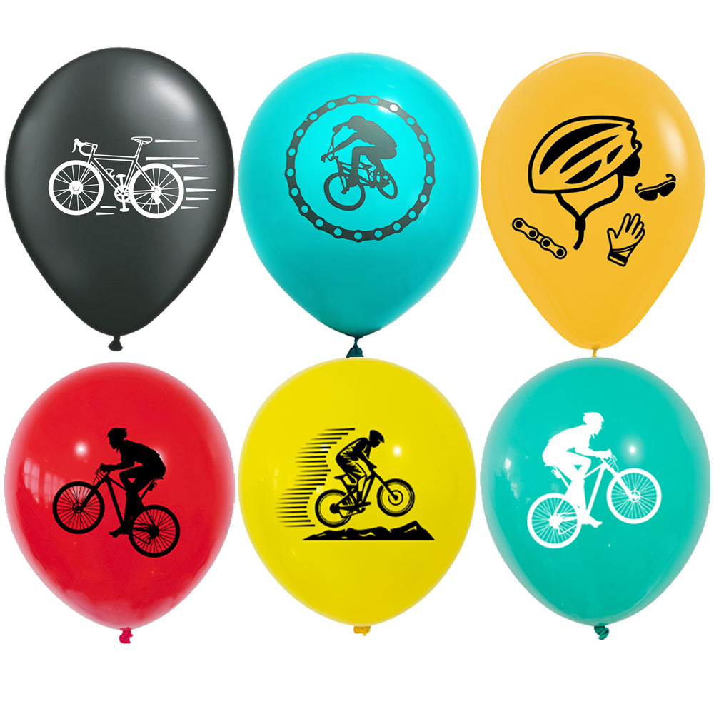 Mountain Biking Events - 10-50 Ballons en Latex de 12