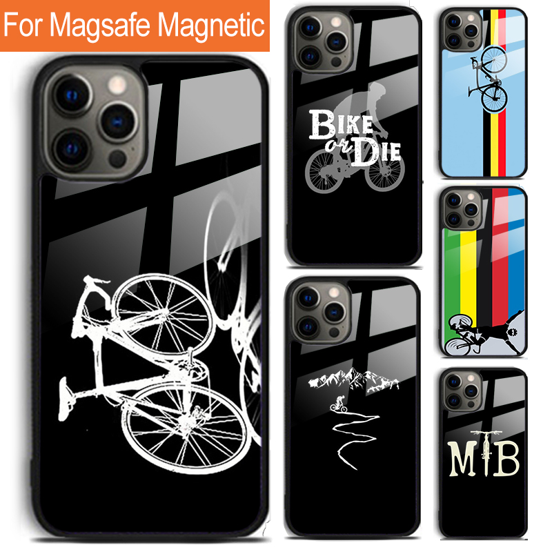 Mountain Biking Logo - Coque de téléphone pour vélo de