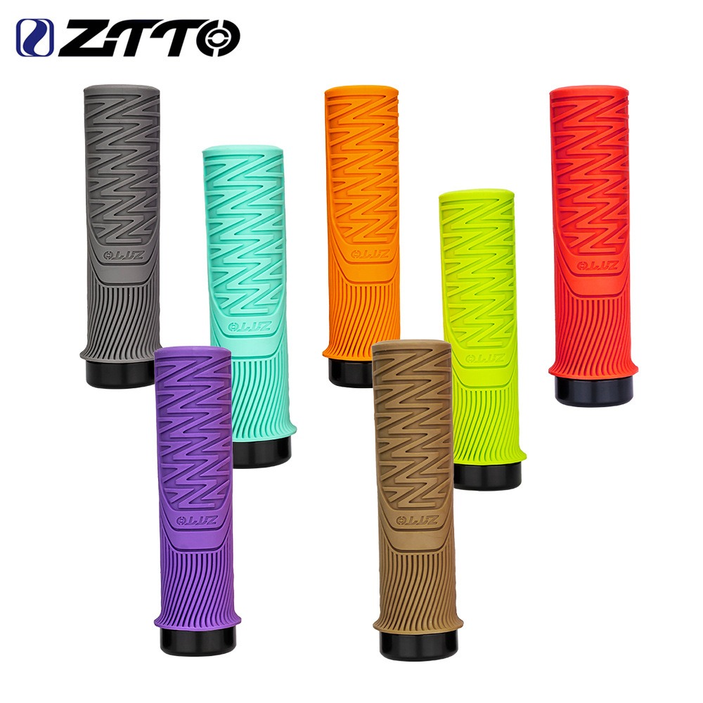 Mtb Grip Lock On - ZTTO-Poignées de vélo coordonnantes universelles en