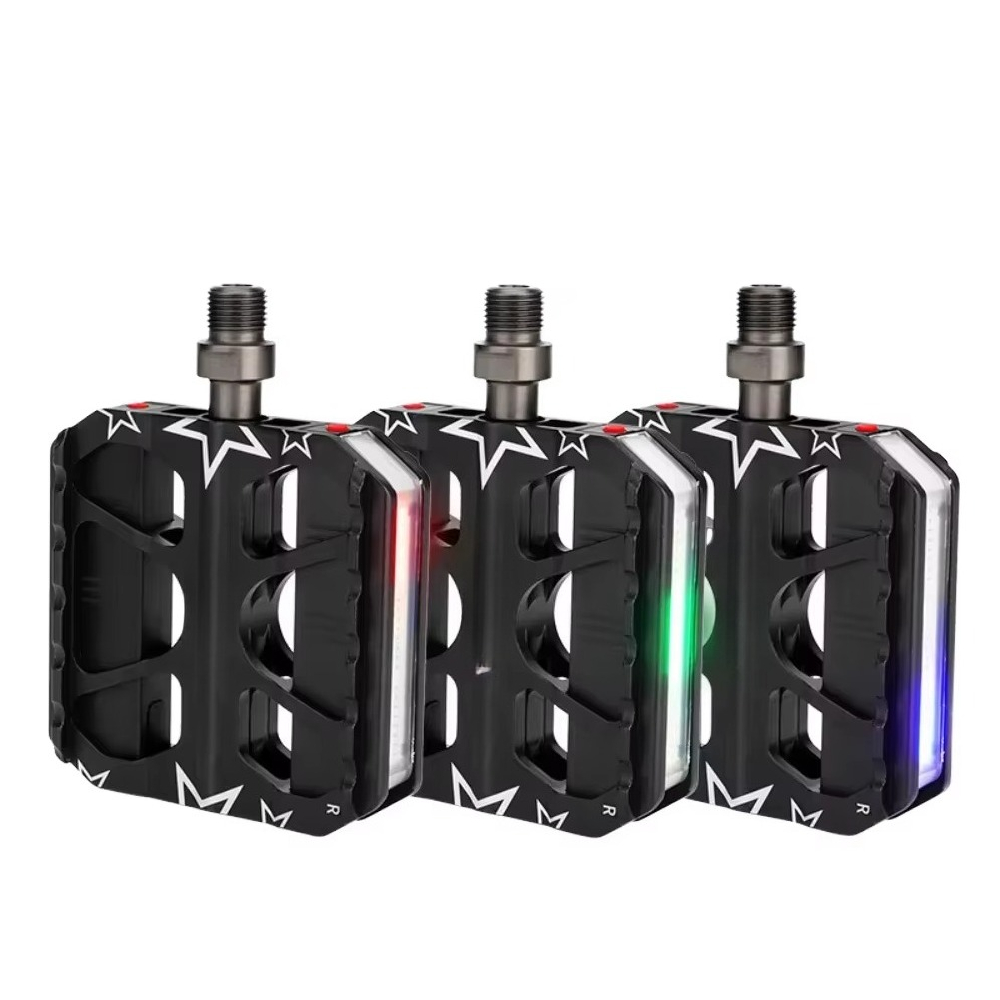 Mountain Biking Lights - Pédales de VTT à 3 roulements