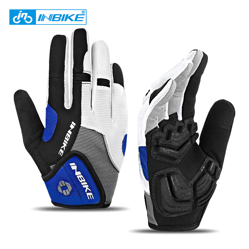Mountain Biking Gloves Mens - INBIKE gants de vélo Gel doigt