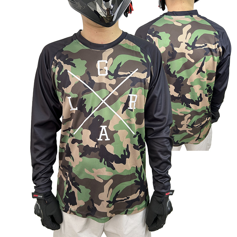 Mountain Biking Shirts - Maillot de coureurs amples pour hommes,