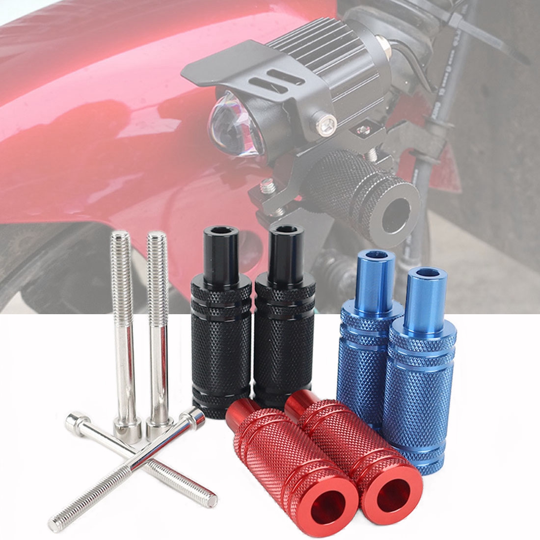 Mountain Biking Las Vegas - Support de fixation réglable pour phare