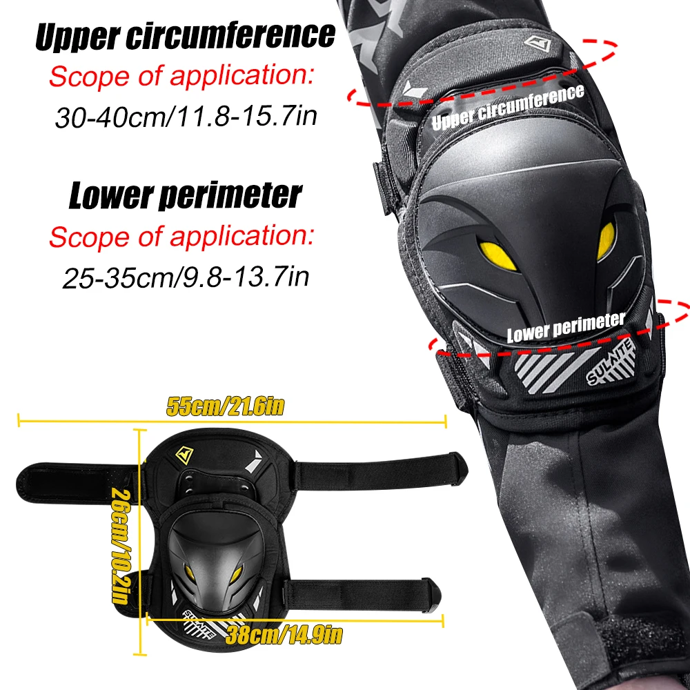 GOMOREON 1 paire de protection - Mountain Biking Knee And Elbow Pads avis et prix