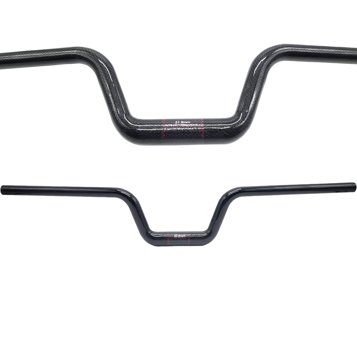 Guidon en forme de U pour VTT, - Mountain Biking Logo avis et prix