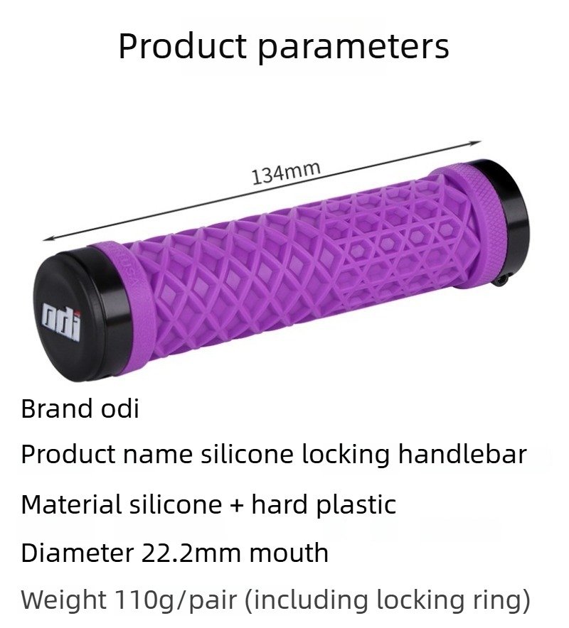 Poignées de vtt en Silicone do - Mtb Grip Lock On avis et prix