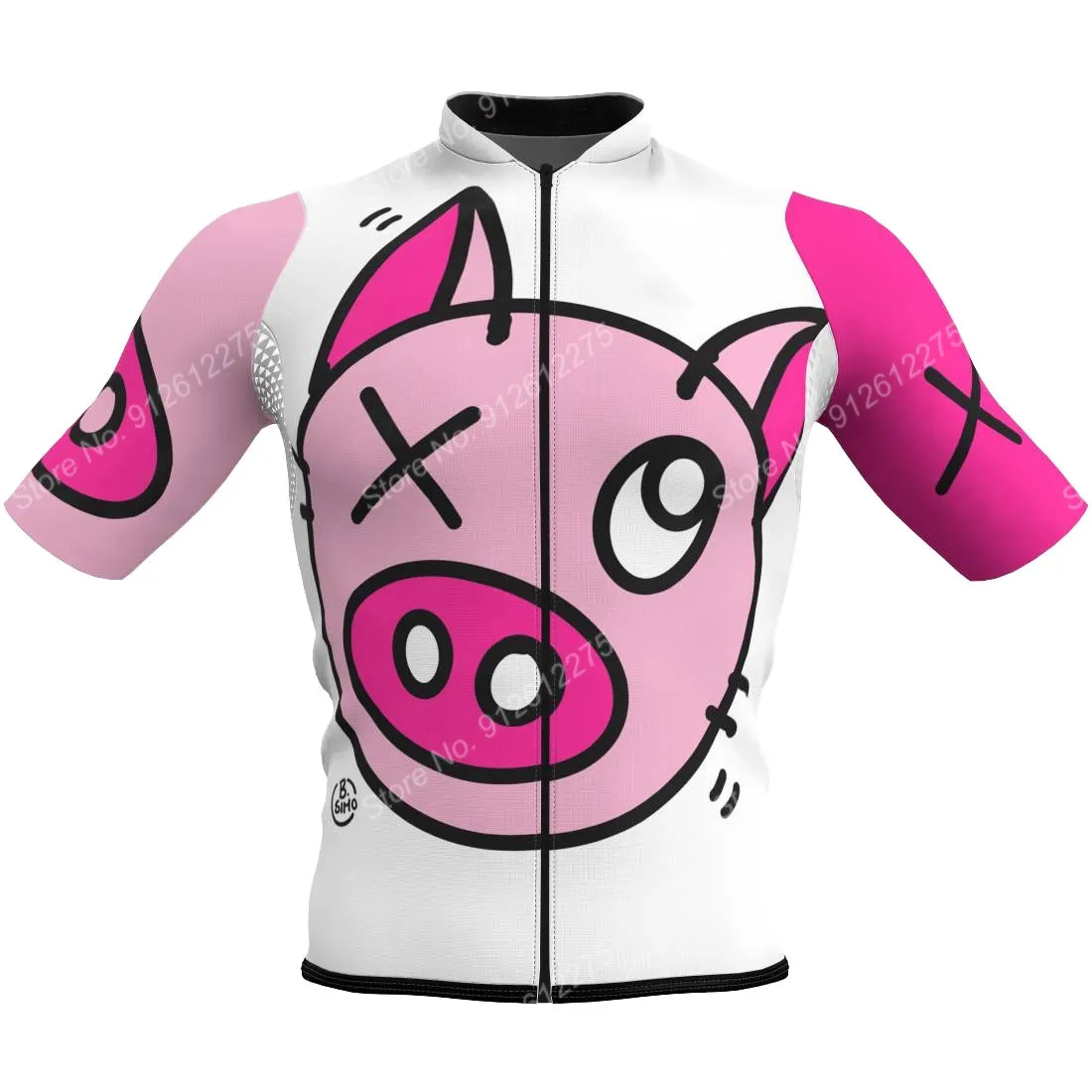 Ensemble dessin animé cochon b - Mountain Biking Shirts avis et prix