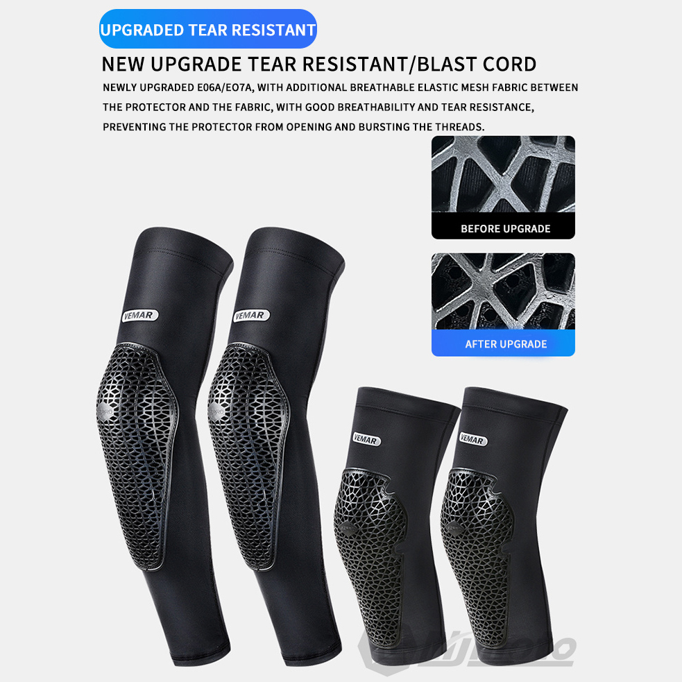 VEMAR réfrigéré Anti-chute Mot - Mountain Biking Knee And Elbow Pads avis et prix