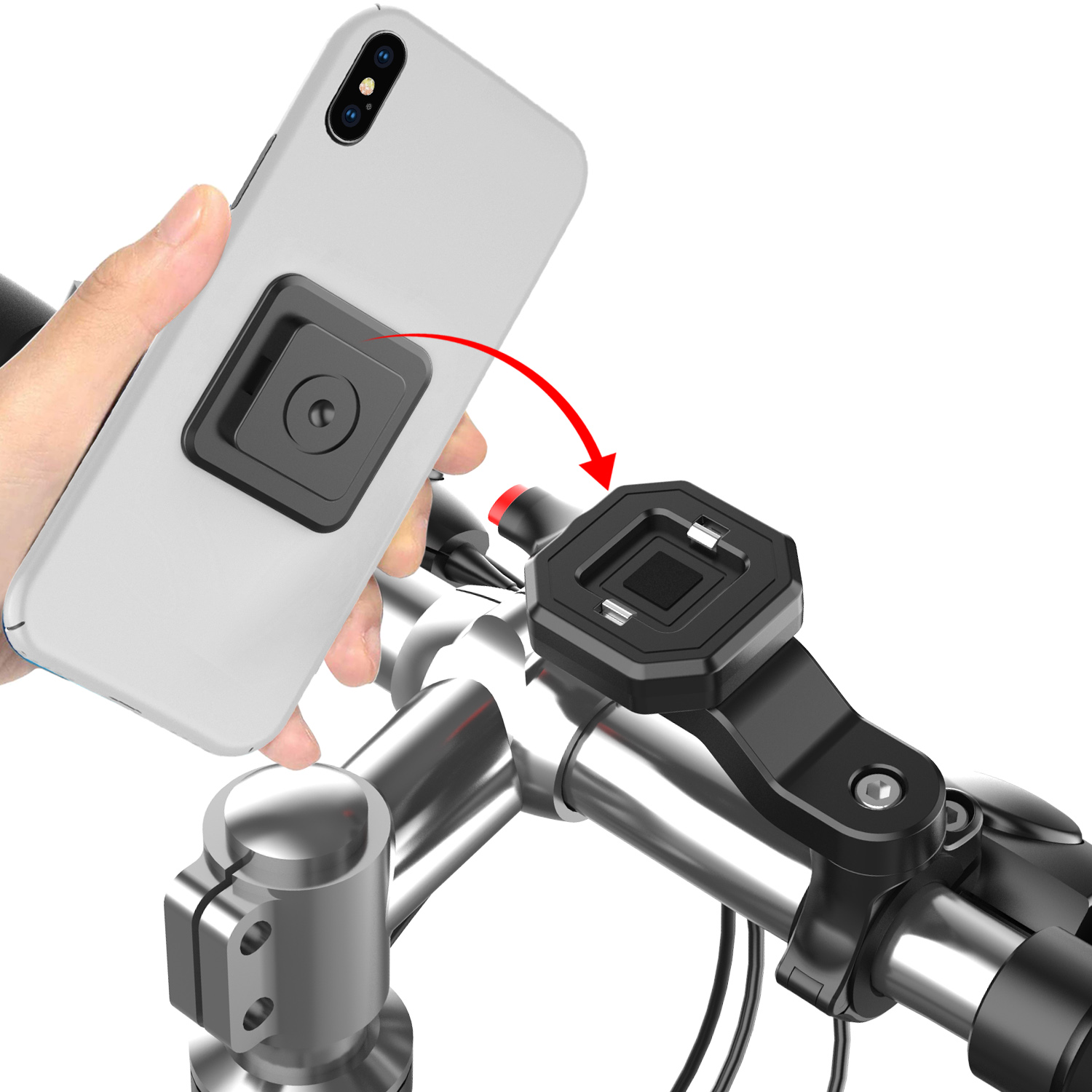 Support de téléphone à fixatio - Mtb Grip Lock On avis et prix