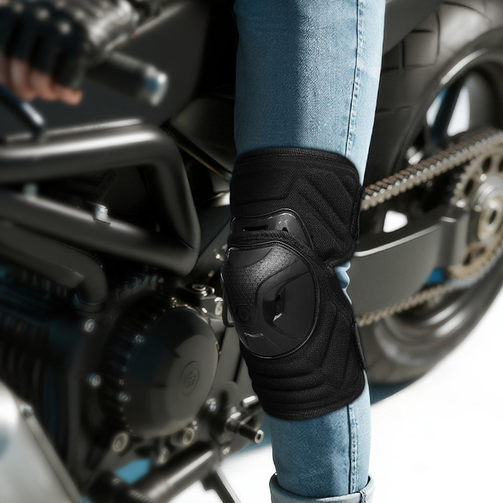 Genouillères de moto réglables - Mountain Biking Knee And Elbow Pads avis et prix
