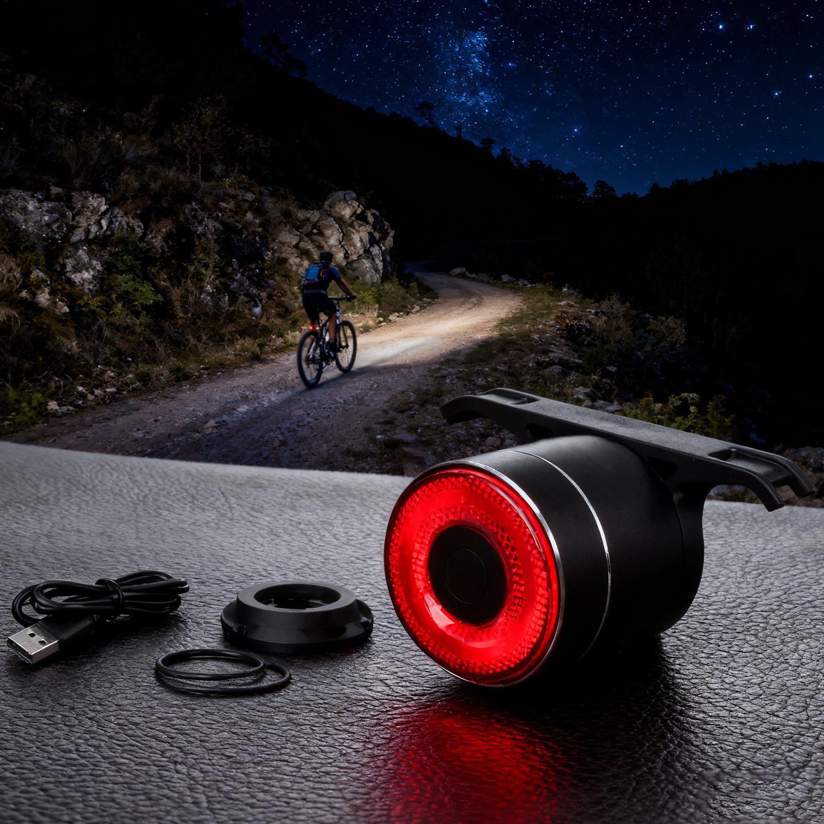Feu arrière de vélo intelligen - Mountain Biking Lights avis et prix