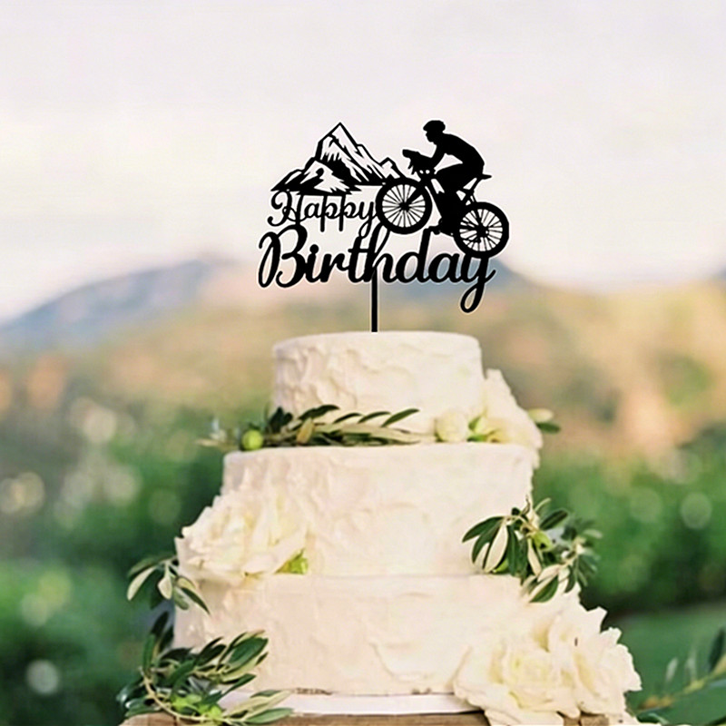 Décoration de gâteau personnal - Mountain Biking Events avis et prix