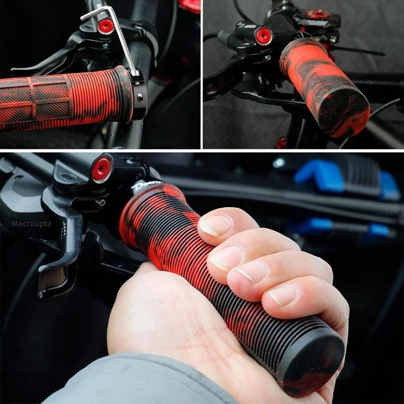 Poignées de vélo TPR intégrées - Mtb Grip Lock On avis et prix