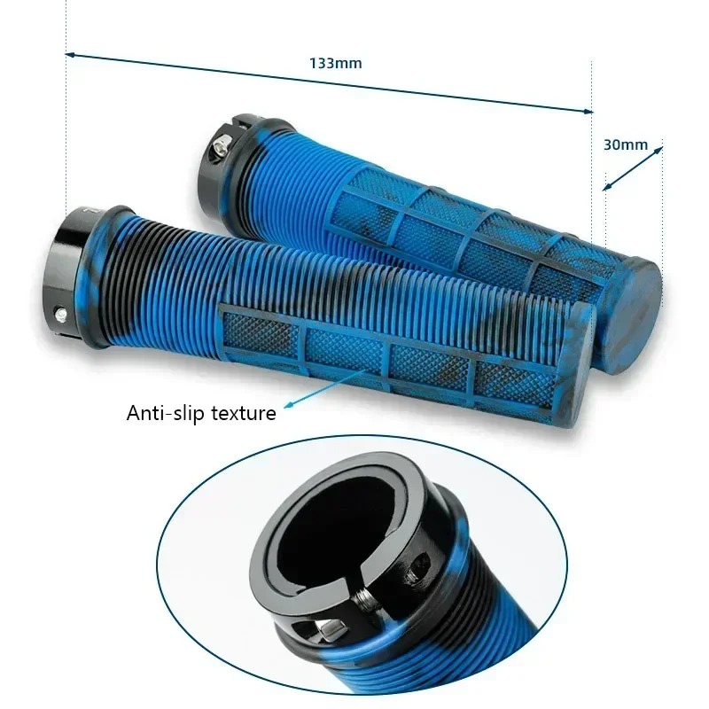 Poignées de vélo TPR intégrées - Mtb Grip Lock On avis et prix