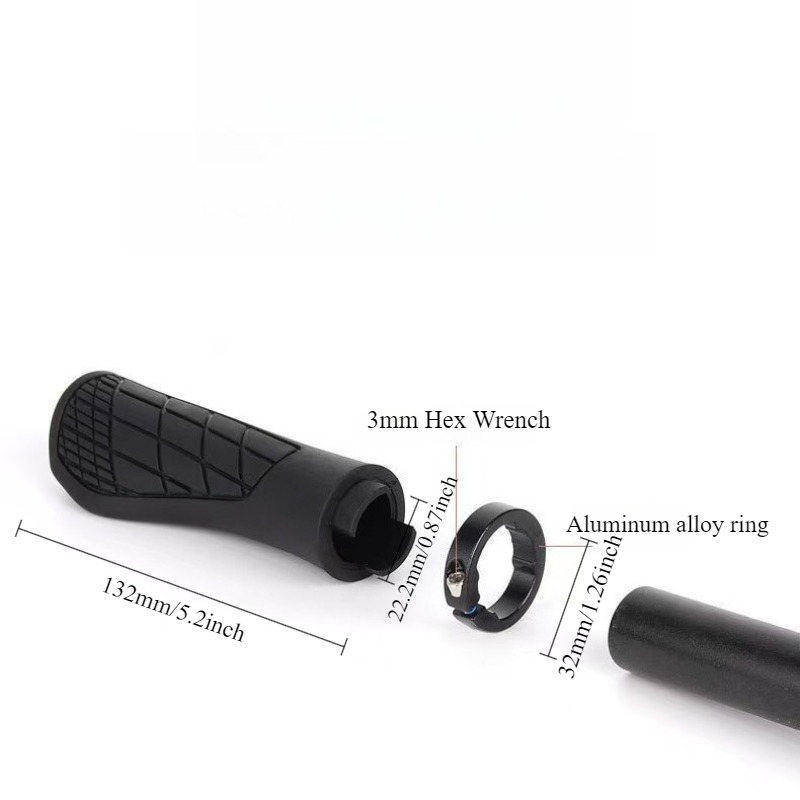 Poignées de vélo en caoutchouc - Mtb Grip Lock On avis et prix