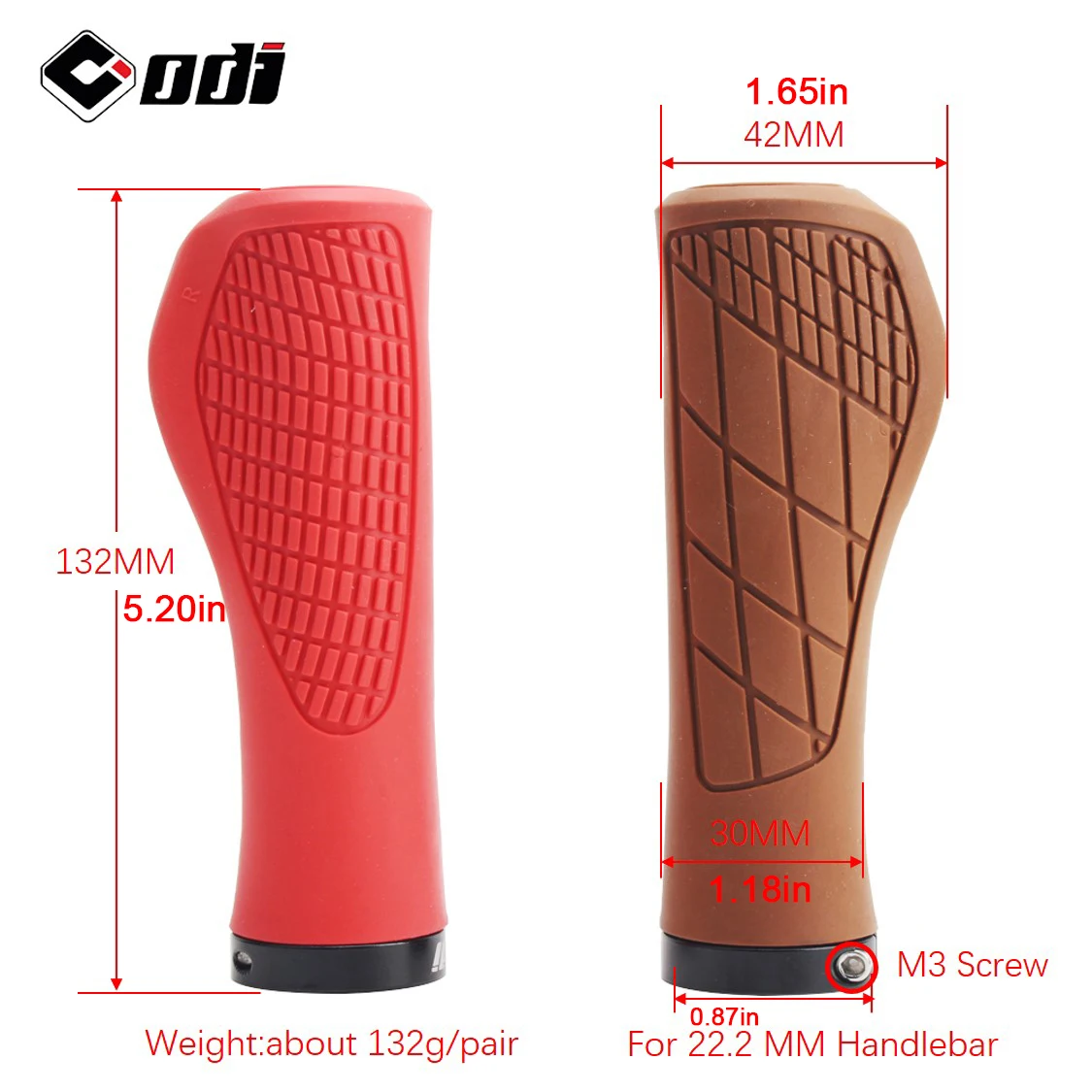 Poignées de vélo VTT ODI antic - Mtb Grip Lock On avis et prix