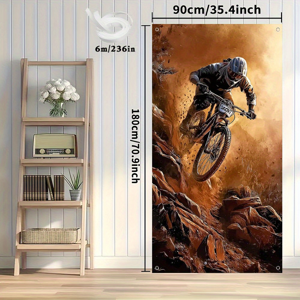 Rideaux planaires 2D, bannière - Mountain Biking Events avis et prix